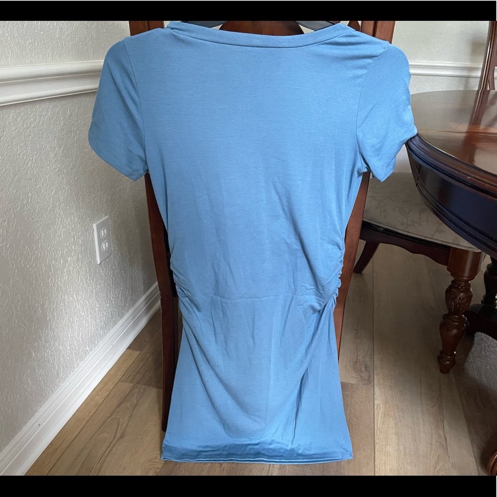 Pinkblush Basic Ruched Fitted Maternity Dress - image 4